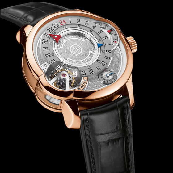 Buy Replica Greubel Forsey INVENTION PIECE 3 watch Red Gold